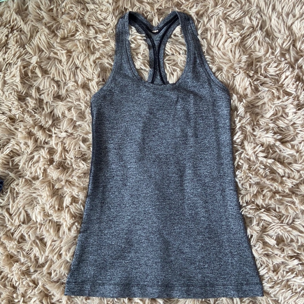 Lululemon grey tank top